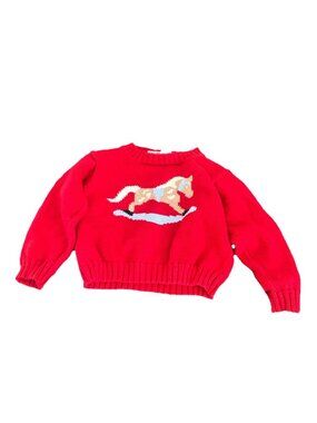 The Beaufort Bonnet Company Isaac's Intarsia Sweater Size 18-24 Months